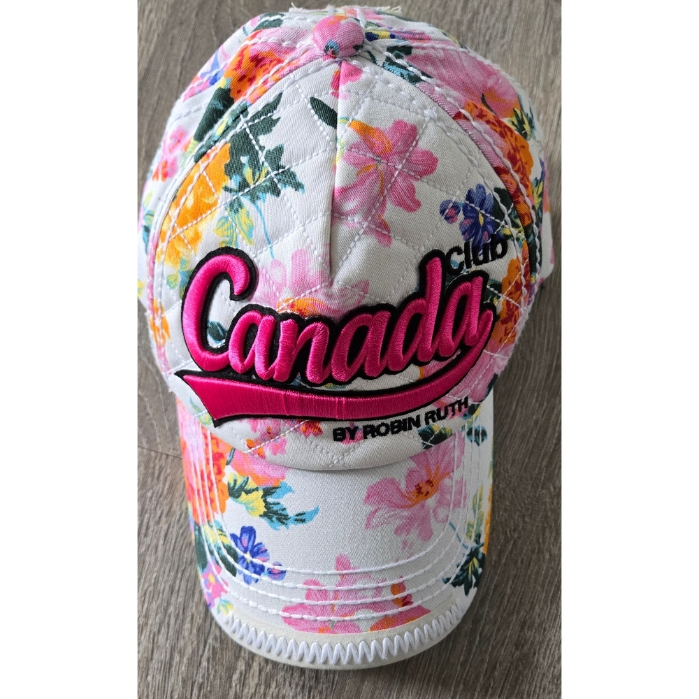 Robin Ruth Multicolor Floral Cap